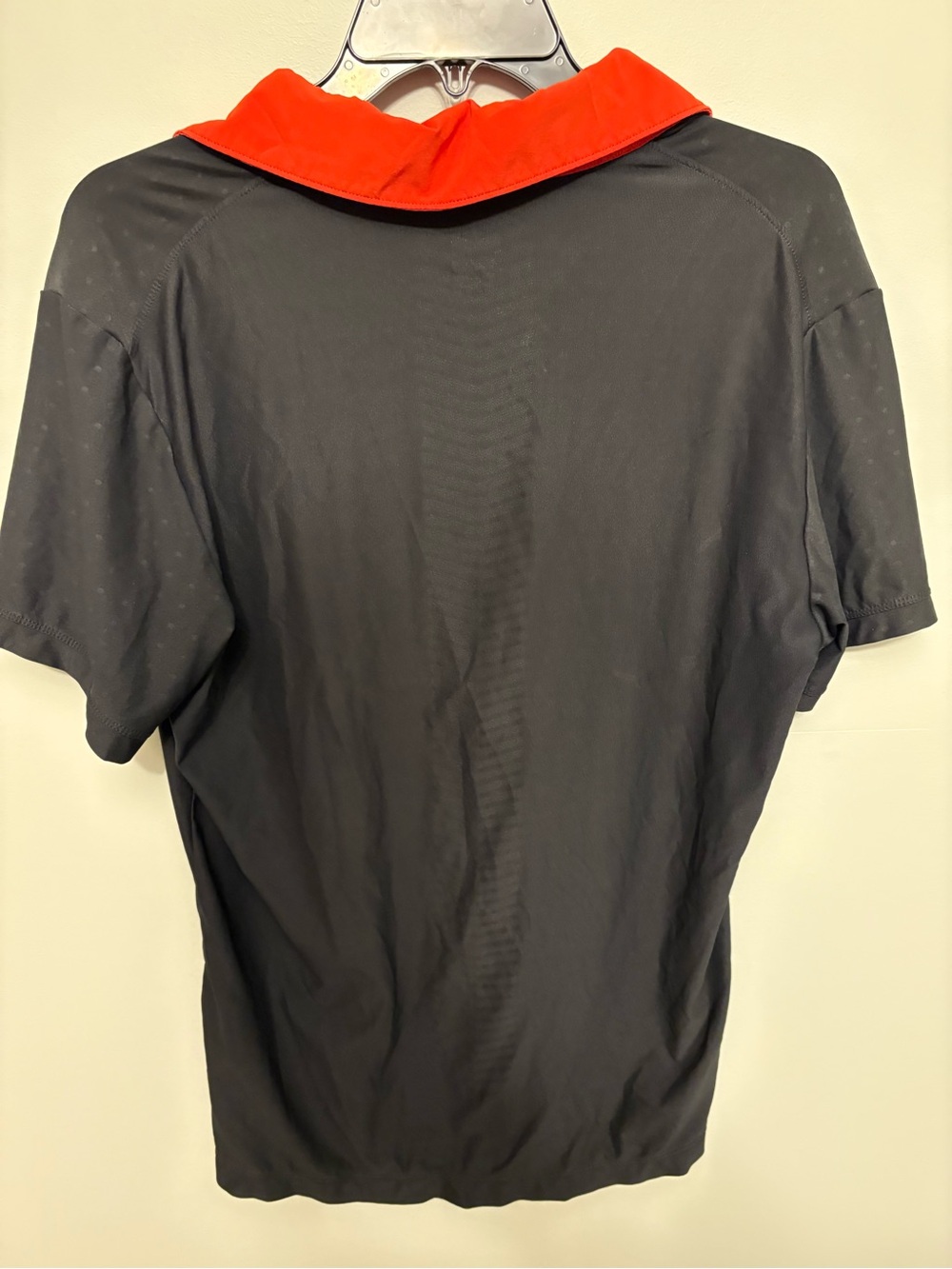 Nike Roger Federer Shirt Mens M Medium  Black Red US Open 2009 Tennis Tournament - Picture 2 of 6